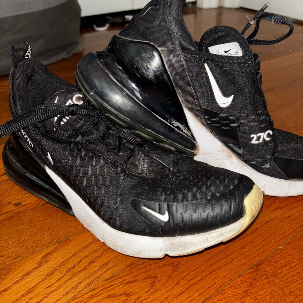 Nike Air Max 270 Black and White Sneakers